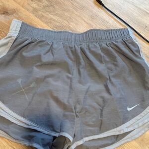 Nike Women's Charcoal Gray Athletic Shorts